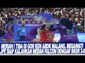 Lagu MERIAH ! TIBA DI GOR KEN AROK MALANG, MEGAWATI JPE SIAP KALAHKAN MEDAN FALCON DENGAN SKOR 3-0