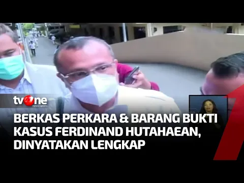 Berkas Kasus Ujaran Kebencian Ferdinand Hutahaean Sudah Lengkap dan Akan Dilimpahkan ke Pengadilan