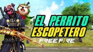 🐶EL PERRITO ESCOPETERO DE FREE FIRE