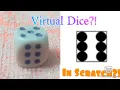 How to make a dice using scratch The wizard of the flames