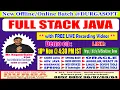 Full Stack Java Training DURGASOFT