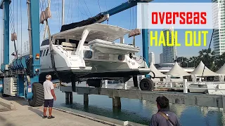 E186 – New Year, New Flooring, Chain Markers & Haul Out – Preparing for Singapore!