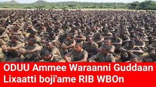 ODUU Ammee Waraanni Guddaan Lixaatti Boji Ame Moha Oromo 