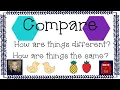 How to Learn and Practice Comparing Objects -