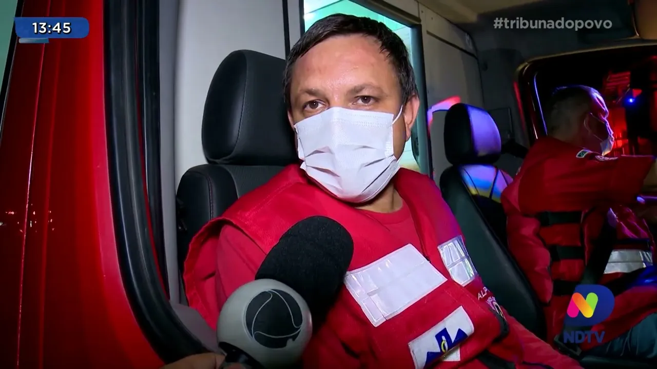 Acidente em Joinville: ciclista é atropelado e fica ferido no bairro Iririú