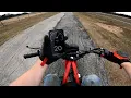Coleman B200R Minibike First Start Throttle Stop Removal Top Speed Test