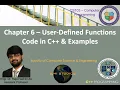 CS103 2020 Computer Programming - Chapter 6