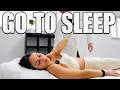 Fall asleep while a chiropractor releases tight shoulders