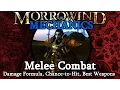 Melee Combat - Morrowind Mechanics