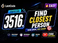 3516 Find Closest Person LeetCode Problem Solving Playlist Easy and Optimized Solution