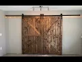 Building Interior Rustic Barn Doors on a Budget DIY How To Build