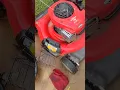 Craftsman M100 oil change