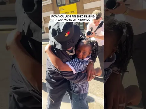 Maliya gets emotional after filming with Davido