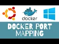 Docker Port Mapping docker run - p Docker for beginners