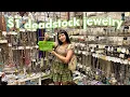 shop with me at a 1 DEADSTOCK jewelry store getting my eyebrow pierced