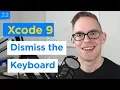 iPhone Apps 101 - Dismiss the UITextField Keyboard by Pressing the Return Key in Swift 4