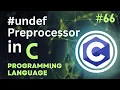 Preprocessor Directive in C Tutorial-66