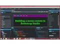 Building a menu in Bootstrap Studio