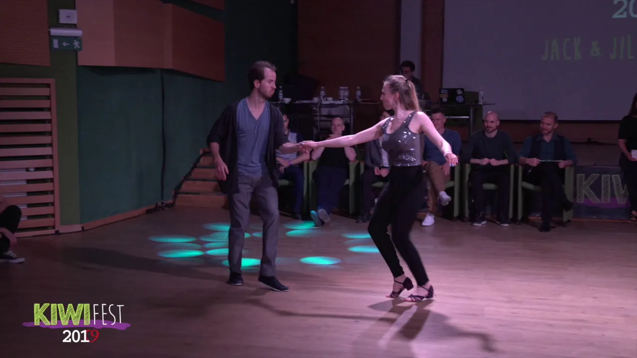 Attila Kobori & Olga Ruban - Advanced Jack&Jill Finals - KIWIfest 2019