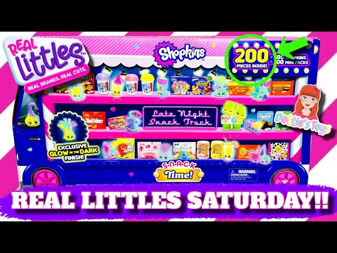 Download MP3 UNBOXING REAL LITTLE 200 PIECE SNACK TRUCK!! REAL LITTLES FRIDAY!!!!!!! (...on Saturday)
