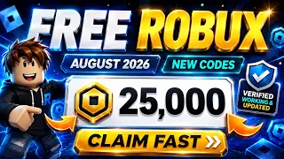 How To Get Free Robux in 2026 SECRET Promo Code Gives FREE ROBUX August