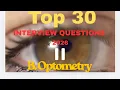 Top 30 Optometry Interview Questions Answers Hospital Interview Preparation B Optometry