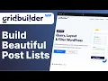 WP Grid Builder Introduction and Guide