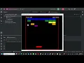 Brick breaker game python