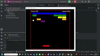 Brick breaker game python
