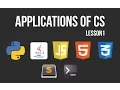 Apps of CS - Lecture 1