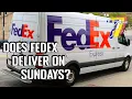 Does FedEx Deliver on Sundays