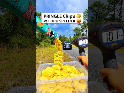 Throwing PRINGLE CHIP'S 🥠 at FELONY Speeder 😂