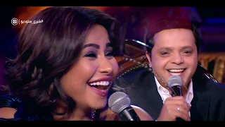 إضحك من قلبك       دقائق ضحك متواصل مع الكوميديان   محمد هنيدي    في عيش الليلة وشيري ستوديو دندنها