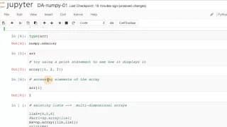 Data Analysis using Python numpy-01