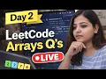 Master Arrays in One Python DSA 16 LeetCode Questions Solved Beginner to Interview Level