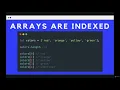 Capture Collections of Data with Arrays Array Indices--The Modern JavaScript Bootcamp