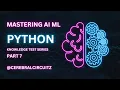 Python Quiz - Part 7