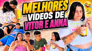 VITOR E ANNA NOS MELHORES VÍDEOS DE COMÉDIA 🤣
