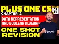 Plus One Onam Exam Computer Science Chapter 2 Data Representation and Boolean Algebra - One Shot