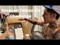 Amazon Tattoo Kit Challenge 19yr old artist