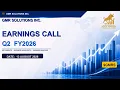 GMR Solutions Inc Q2 FY26 Earnings Call Full Recording GMRS