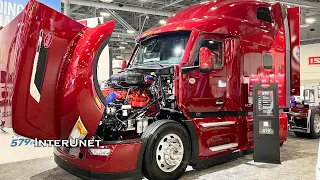 2025 Peterbilt 579 80 UltraLoft Sleeper 650HP Natural Gas Cummins X15N Long Haul SEMI Truck