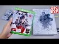 Download Lagu Gears 5 indonesia, Unboxing \u0026 Gameplay Xbox One X Gears 5 Limited Edition 60fps