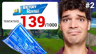 Sono Scarso, Quanti Tentativi mi Servono Per Vincere su Fortnite? (GIORNO 2)