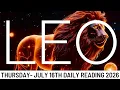 LEO AN AMAZING BREAKTHROUGH THIS CAN NO LONGER HOLD YOU BACK LEO - July 16th Daily Tarot 2026
