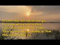 Download Lagu O Love That Will Not Let Me Go (Tune: St Margaret - 4vv) [with lyrics for congregations]