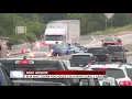 Fatal crash involving semis closes M-14 in Ann Arbor diesel fuel leaks into Huron River