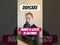 Generate a custom name logo for your daycare