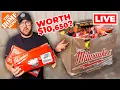 Opening Home Depot Return Tools worth 10 650 and Giving them Away LIVE STREAM
