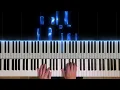 蕭景鴻 Edy Hsiao -【背光的角色The Silhouette】  鋼琴版【Piano Cover】｜可以反覆聽一整天的歌｜Piano Tutorial/鋼琴譜/Synthesia